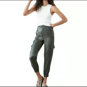 Anthropologie Women’s Charcoal Gray Size XS  Shim Viscose Jogger cargo pants
